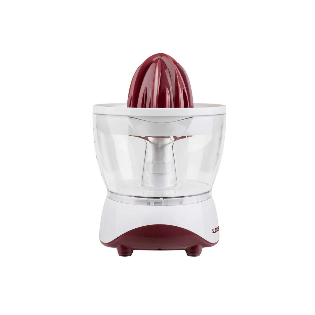 Соковыжималка для цитрусовых Scarlett SC-JE50C06, 25 Вт, 700 мл, цвет белый с красным