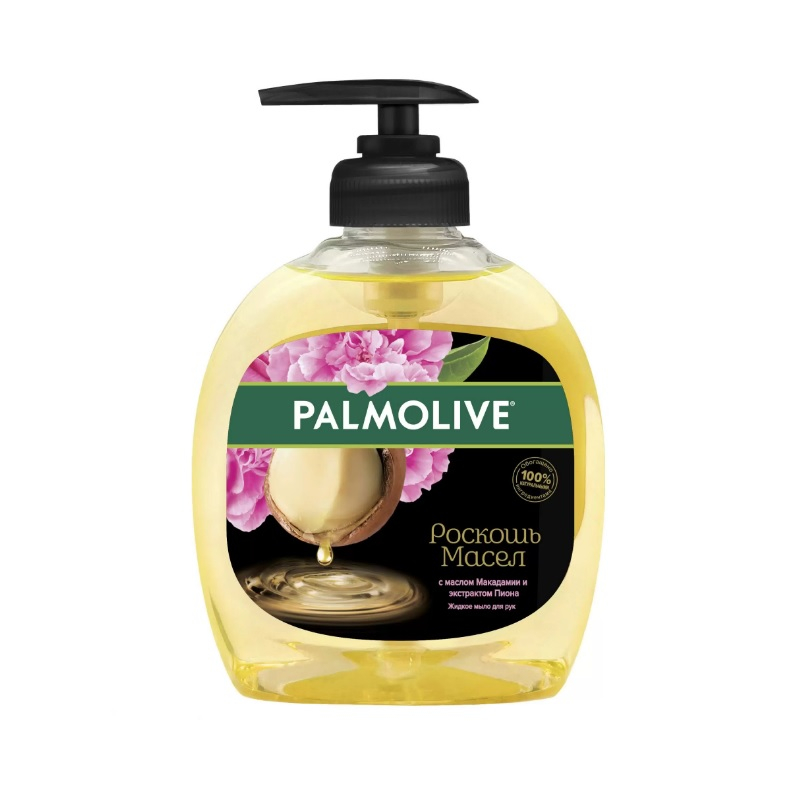 Жидкое мыло Palmolive Роскошь масел с маслом макадамии и экстрактом пиона 300 мл