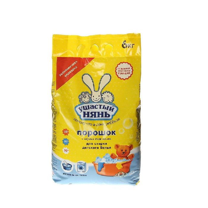 Стиральный порошок Ушастый нянь 6 кг