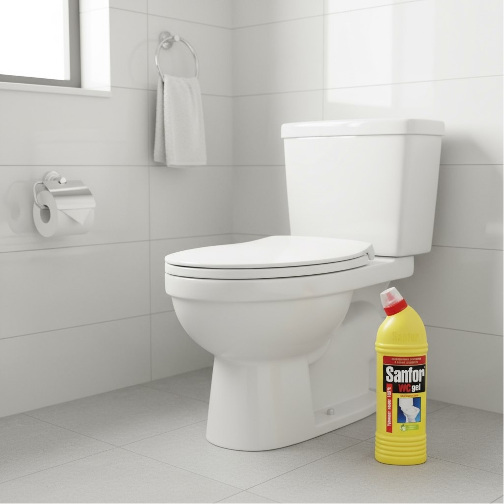 Средство чистящее Sanfor WC gel Ультрасила 13392, санитарно-гигиеническое, 1 л