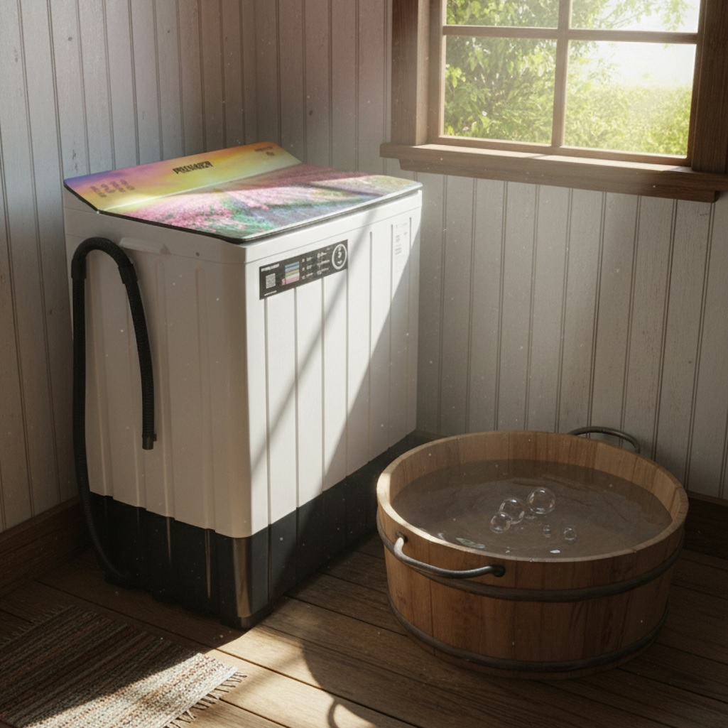 Машина стиральная Premier PRMWM10-CCP06, УТ-00002709, 1600 об/мин, полуавтомат 10 кг