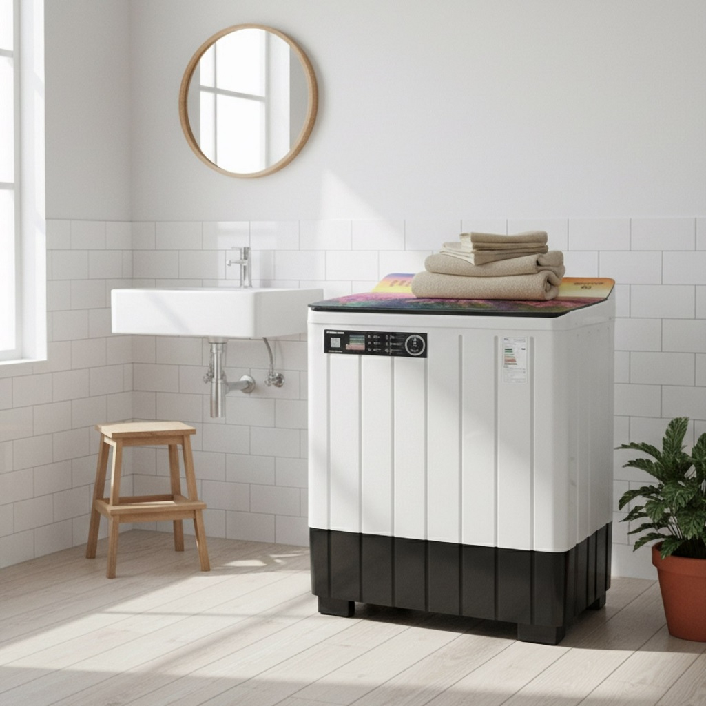 Машина стиральная Premier PRMWM10-CCP06, УТ-00002709, 1600 об/мин, полуавтомат 10 кг