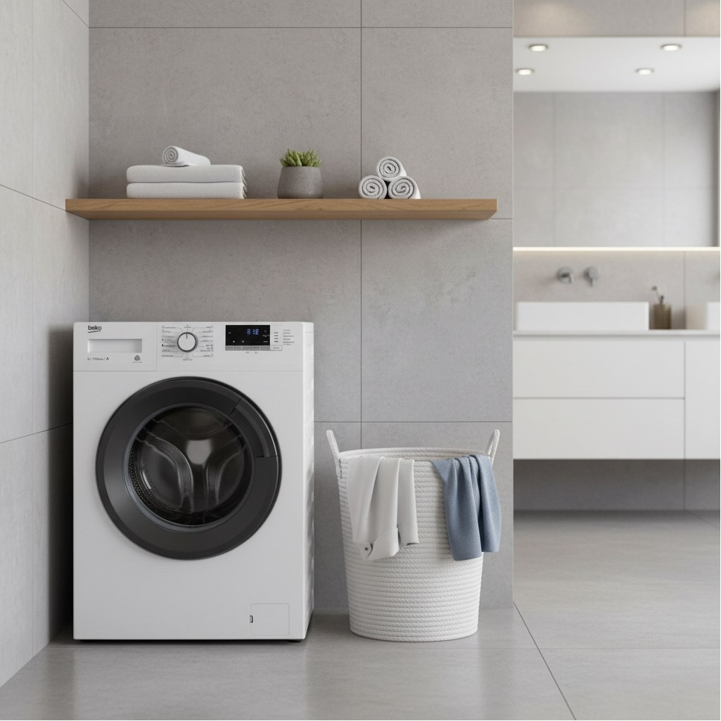 Стиральная машина Beko WRE 6512 ZAW 6 кг, фронтальная, цвет белый