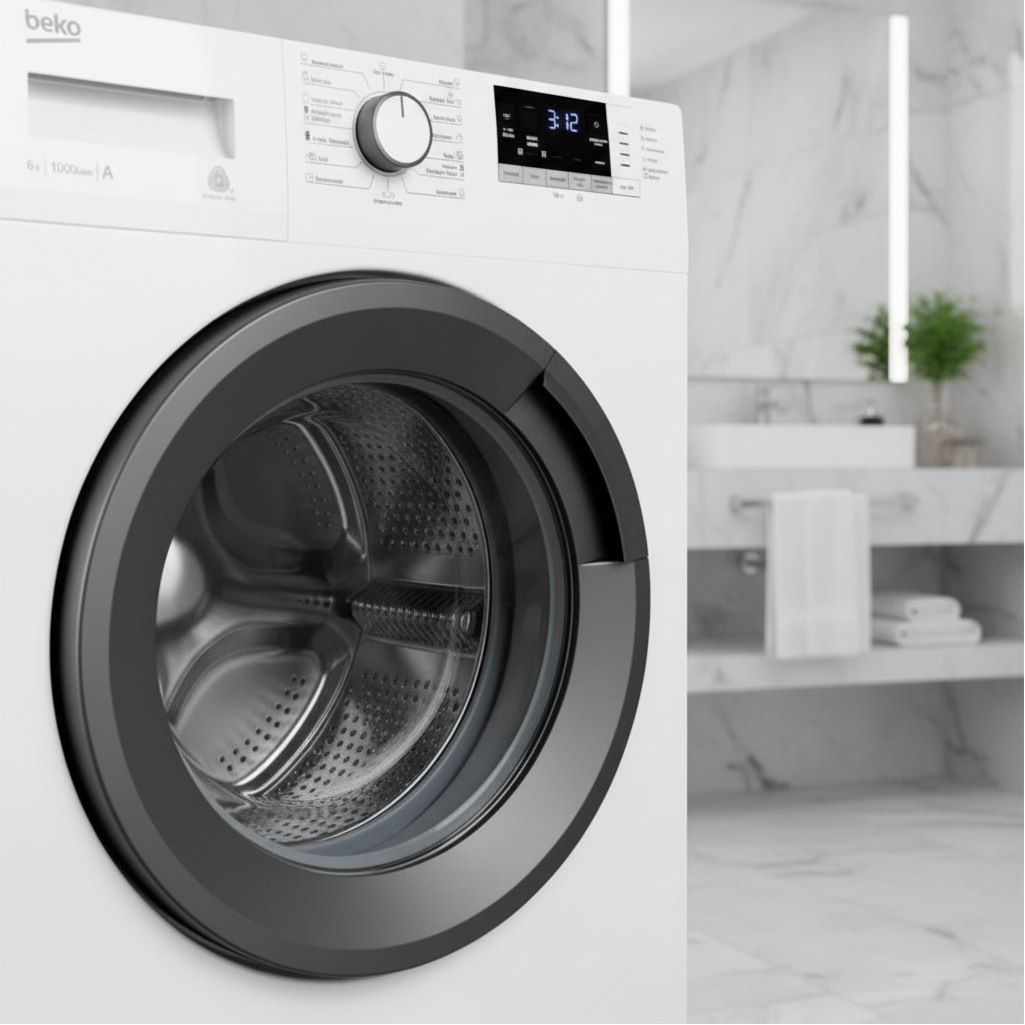 Стиральная машина Beko WRE 6512 ZAW 6 кг, фронтальная, цвет белый