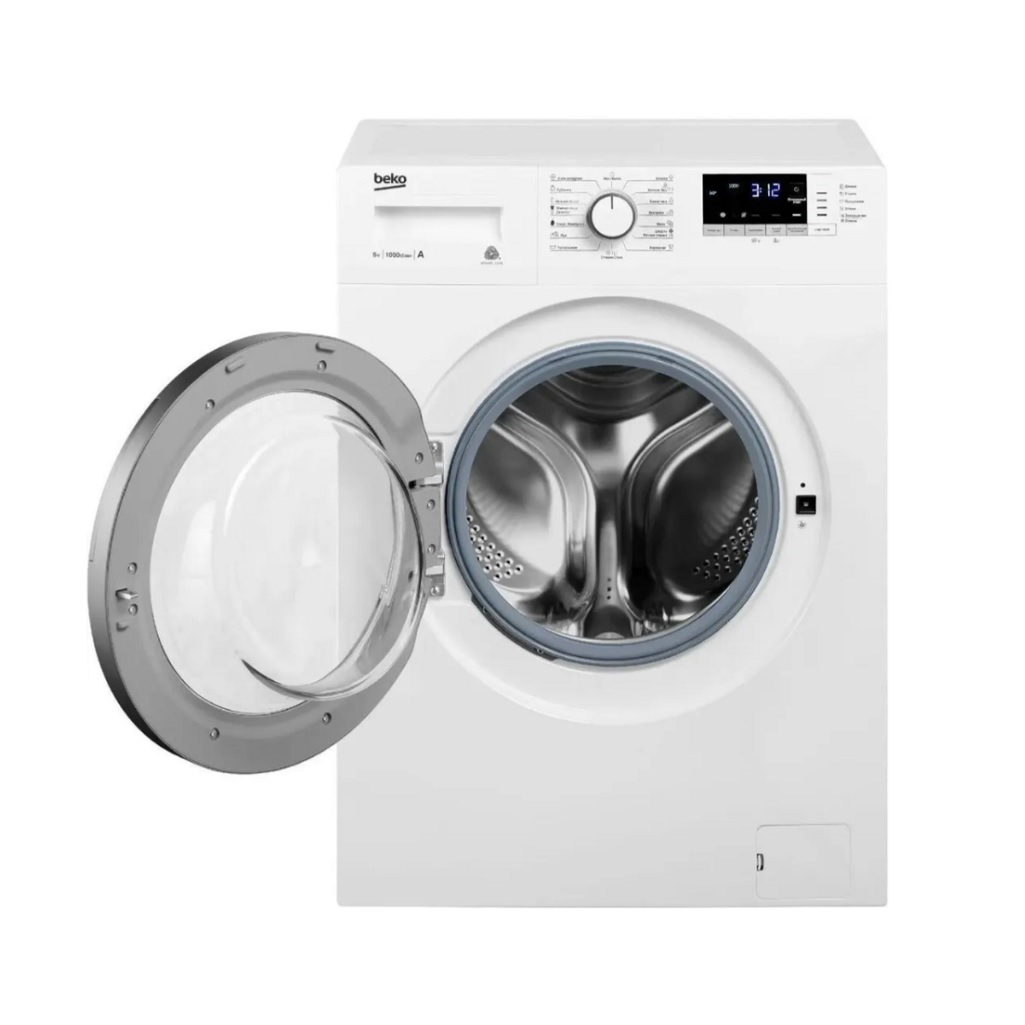 Стиральная машина Beko WRE 6512 ZAW 6 кг, фронтальная, цвет белый