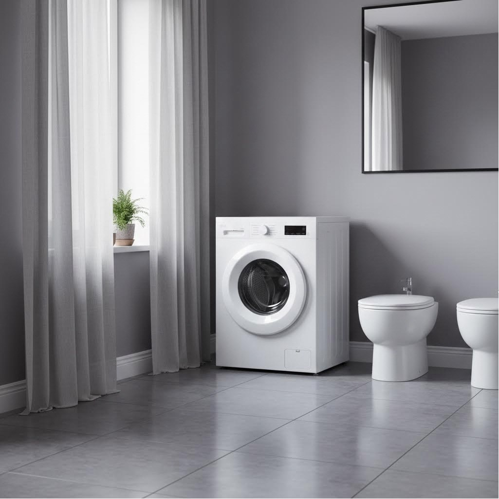 Стиральная машина LG F2Y1VS3W Inverter Direct Drive, 9 кг, фронтальная, 1200 об/мин, цвет белый