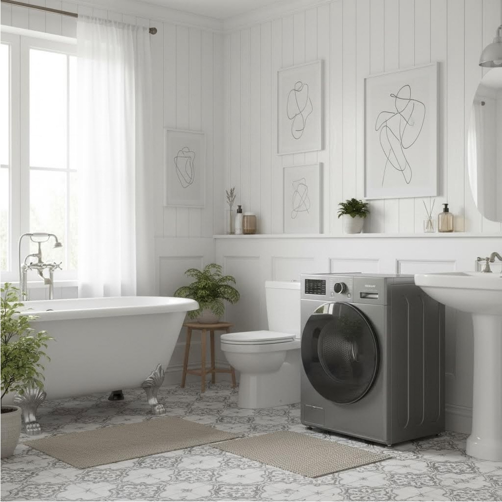 Стиральная машина Willmark WMF-1015LG Inverter Directdrive, 10 кг, A+++, 1400 об/мин, графит 1002110