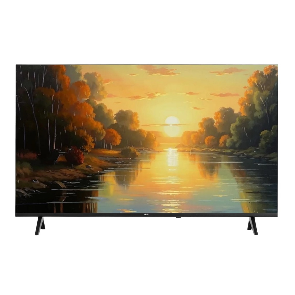 Телевизор MIU H43ASP100SV, FullHD, 1920x1080 мм, встроенный Wi-Fi, черный