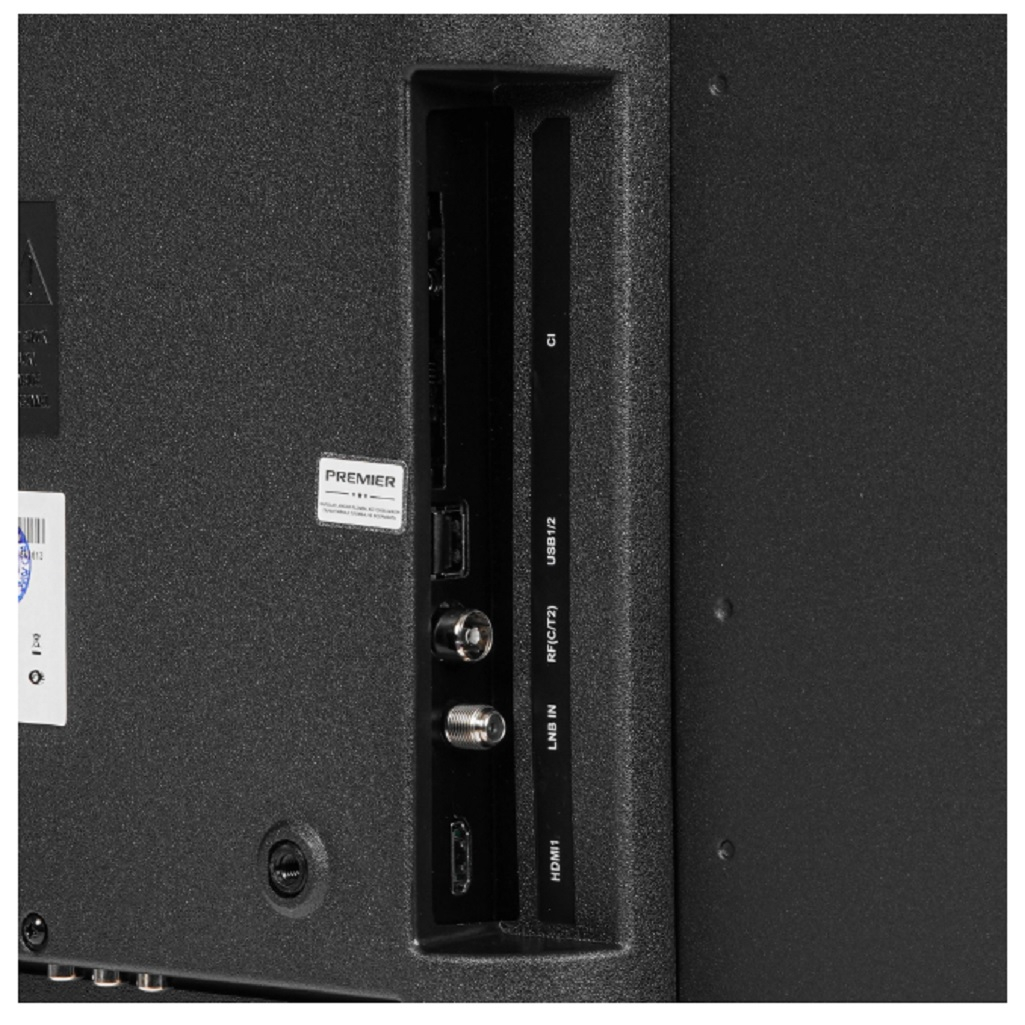 Телевизор Premier 43PRM3010FSV, FullHD, 1920x1080 мм, встроенный Wi-Fi, черный