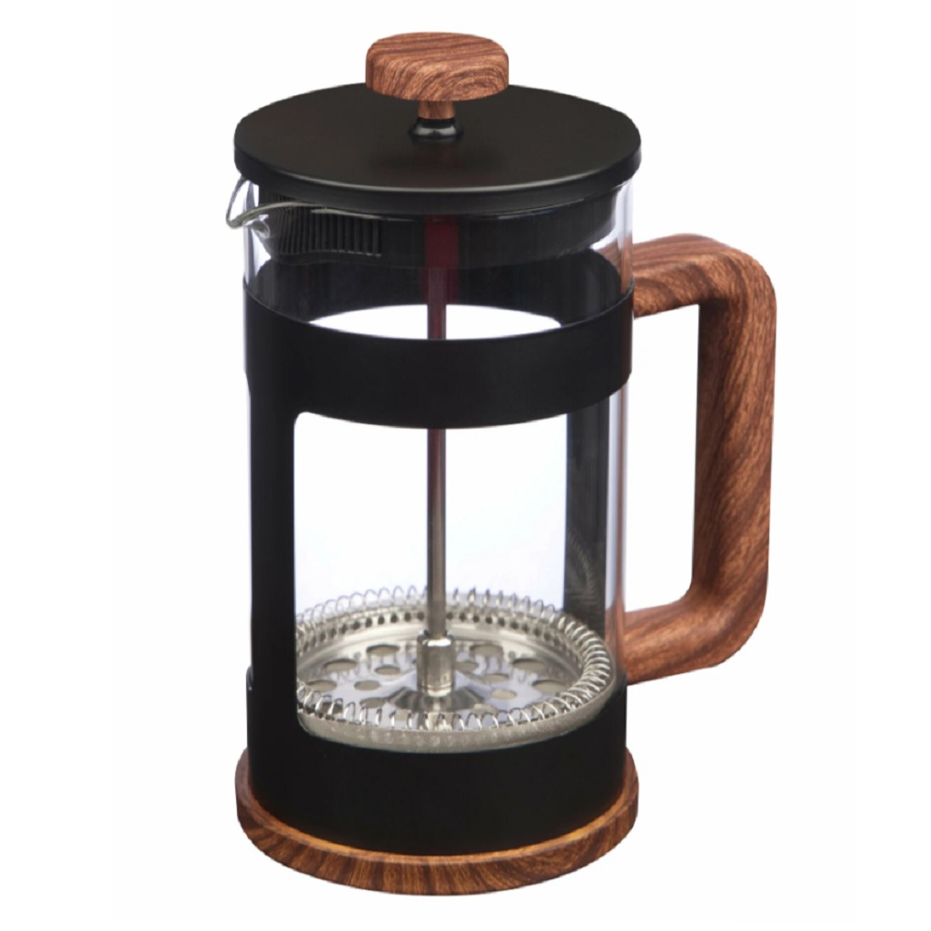 Френч-пресс Leonord Foresta Nera, объем 600 мл, стекло, нержавеющая сталь, черный
