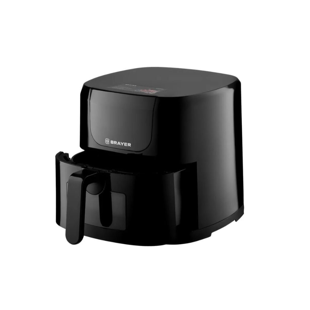 Аэрогриль Brayer BR2045, съемная решетка, таймер, LCD-дисплей, 7 программ, 5 л, 1500 Вт