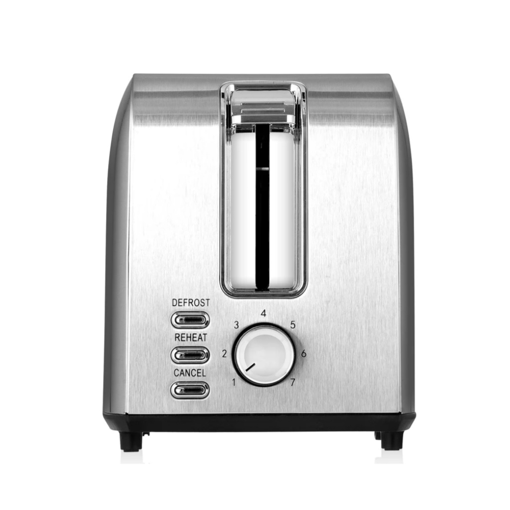 Тостер Brayer 2110BR, 7 режимов работы, съемный поддон, сталь, 850 Вт