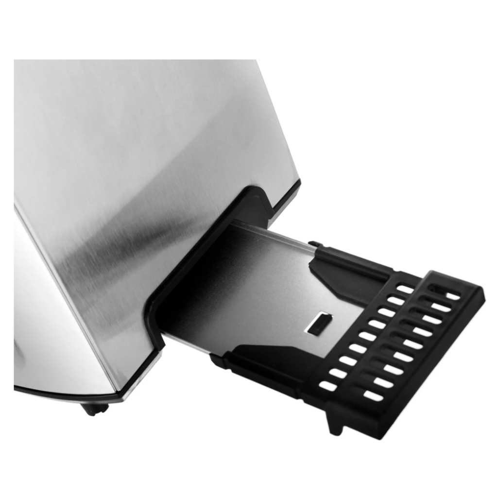 Тостер Brayer 2110BR, 7 режимов работы, съемный поддон, сталь, 850 Вт