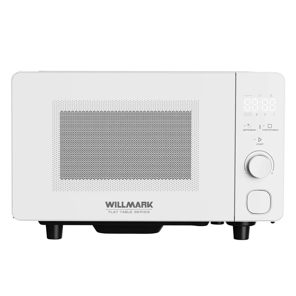 Печь микроволновая Willmark WMO-206SWF, 20 л, 700 Вт, механическое управление, белая