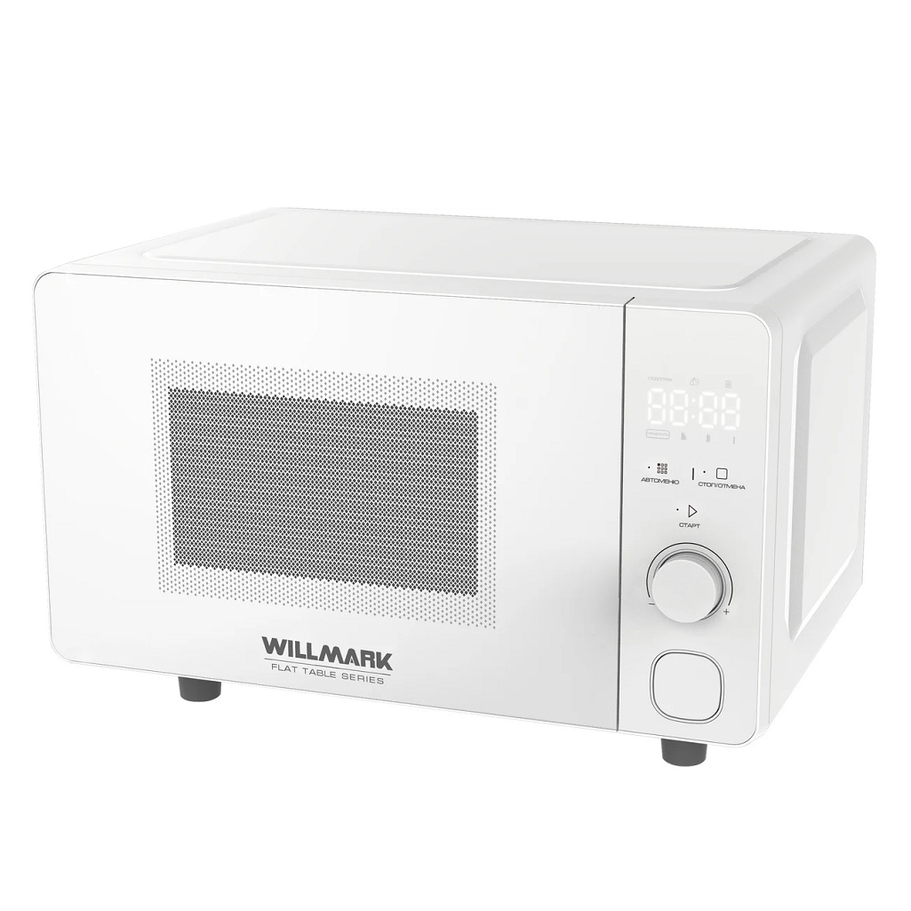 Печь микроволновая Willmark WMO-206SWF, 20 л, 700 Вт, механическое управление, белая