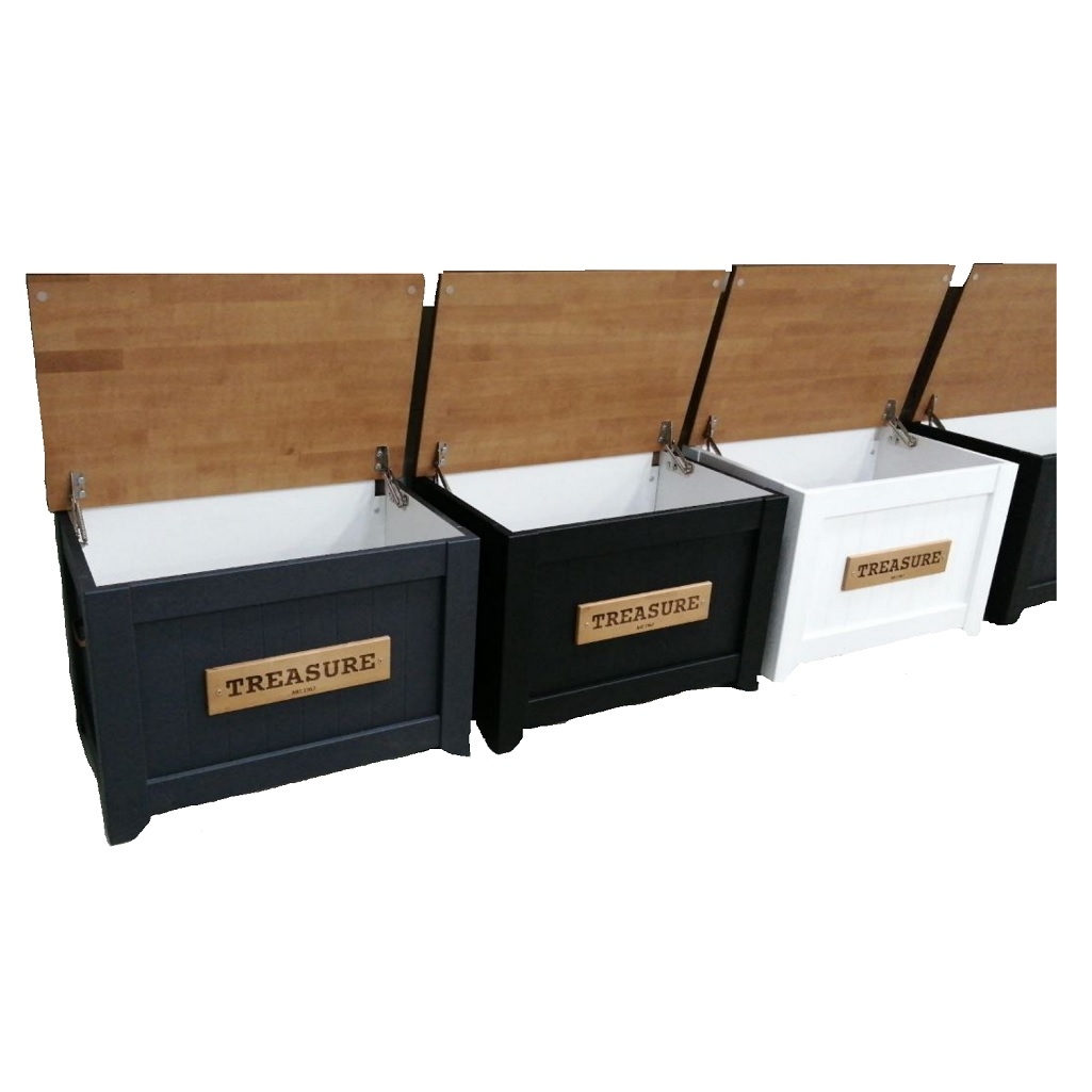 Сундук Treasure 470х510х740 мм, Береза+МДФ, Для хранения предметов