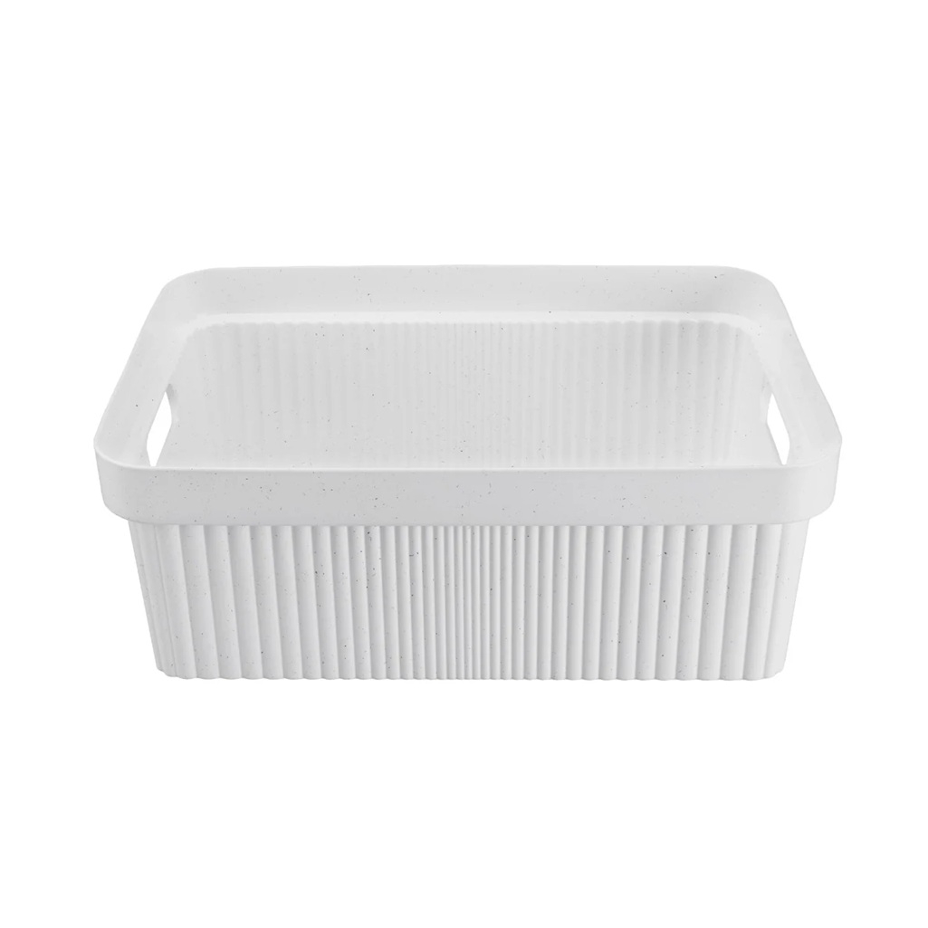 Лоток Econova Velvet с крышкой, полипропилен, светло-серый, 144х270х380 мм, 13 л