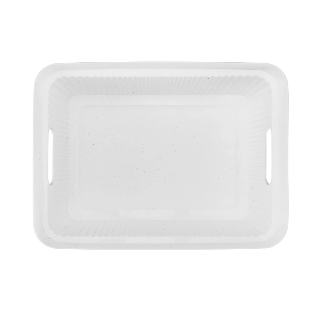 Лоток Econova Velvet с крышкой, полипропилен, светло-серый, 144х270х380 мм, 13 л