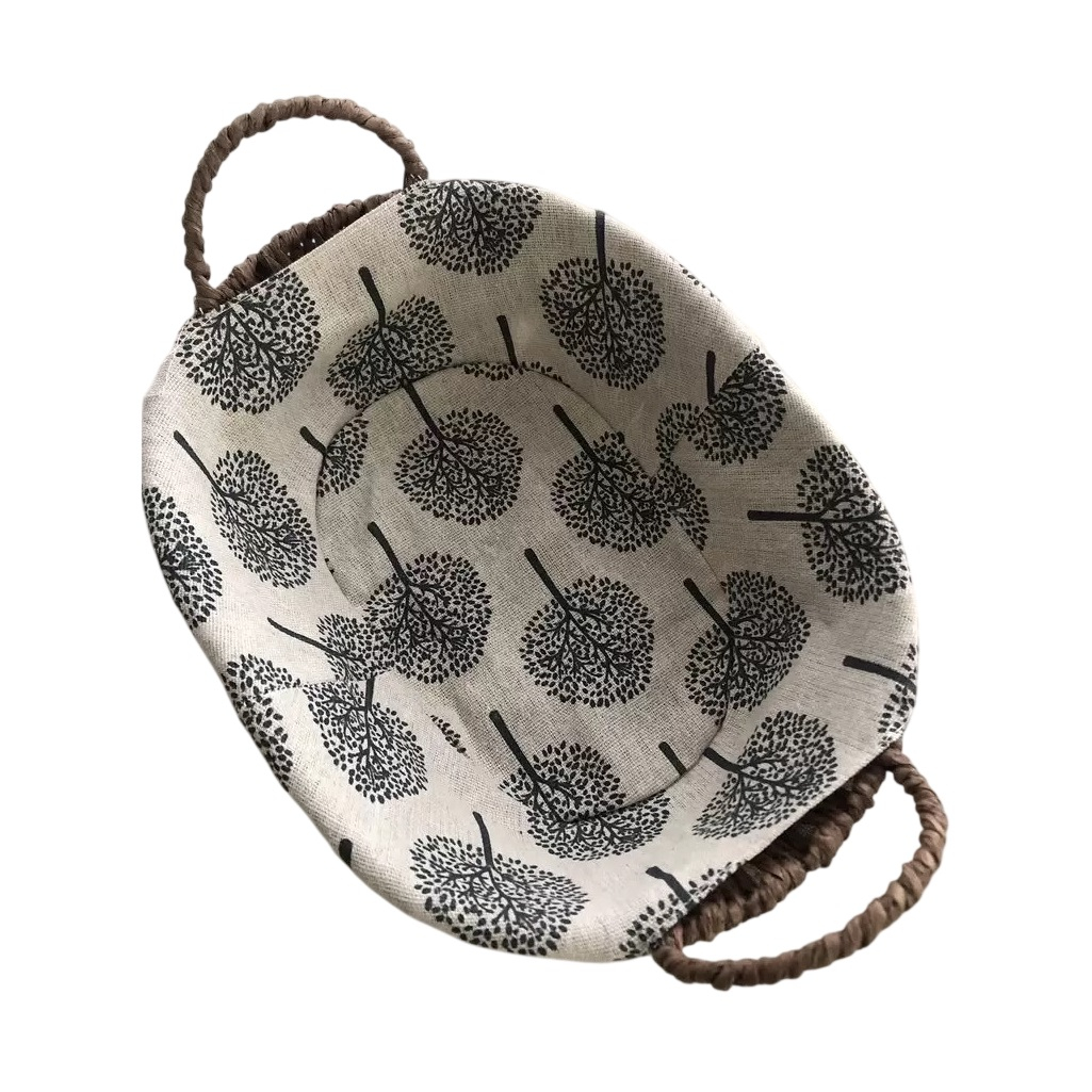 Корзина овальная Дерево Y6-2526, плетеная, с ручками, 80х210х300 мм