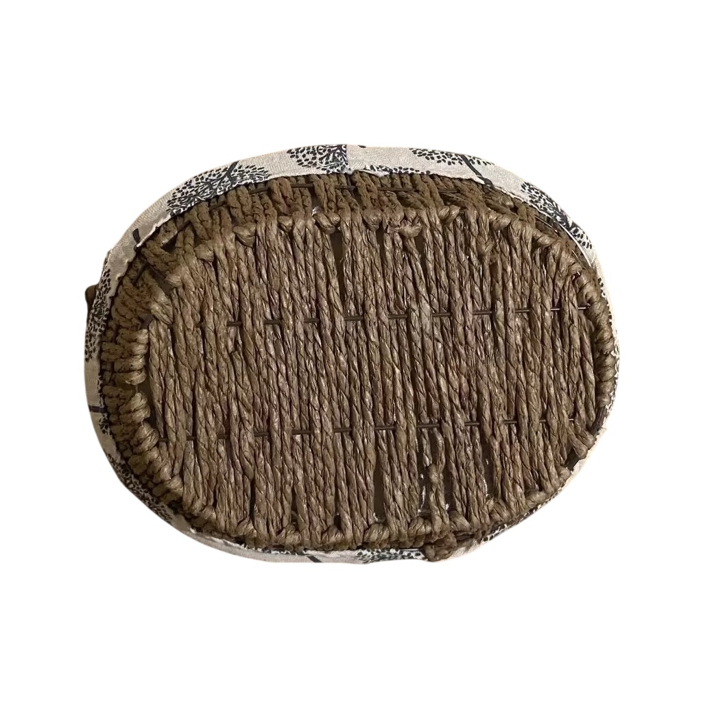 Корзина овальная Дерево Y6-2526, плетеная, с ручками, 80х210х300 мм