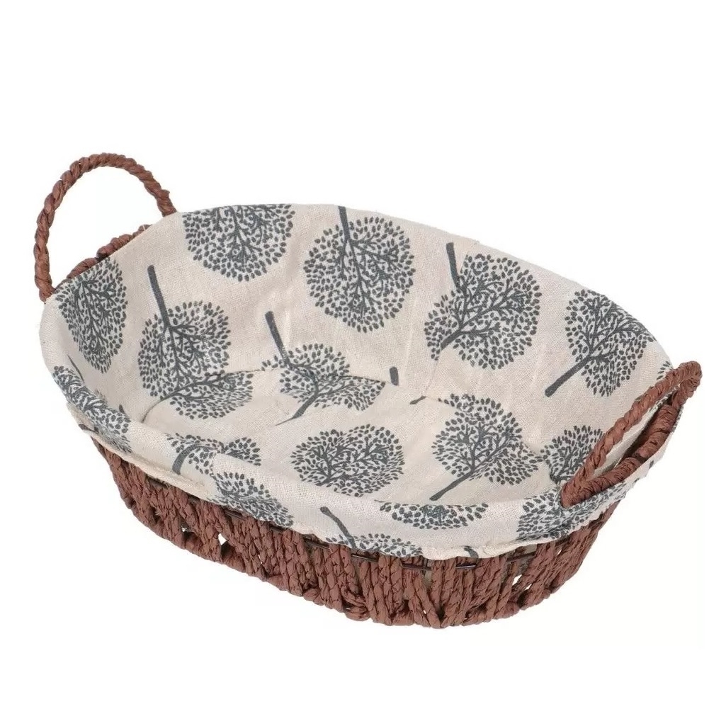 Корзина овальная Дерево Y6-2526, плетеная, с ручками, 80х210х300 мм