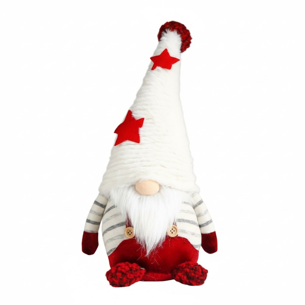 Кукла интерьерная Simaland 7575266, Дед Мороз в красном комбинезоне, 140х160х350 мм