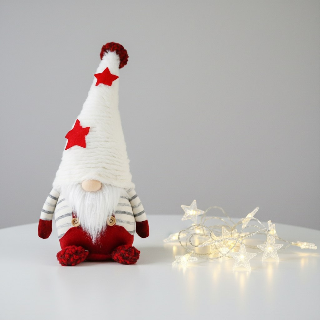 Кукла интерьерная Simaland 7575266, Дед Мороз в красном комбинезоне, 140х160х350 мм