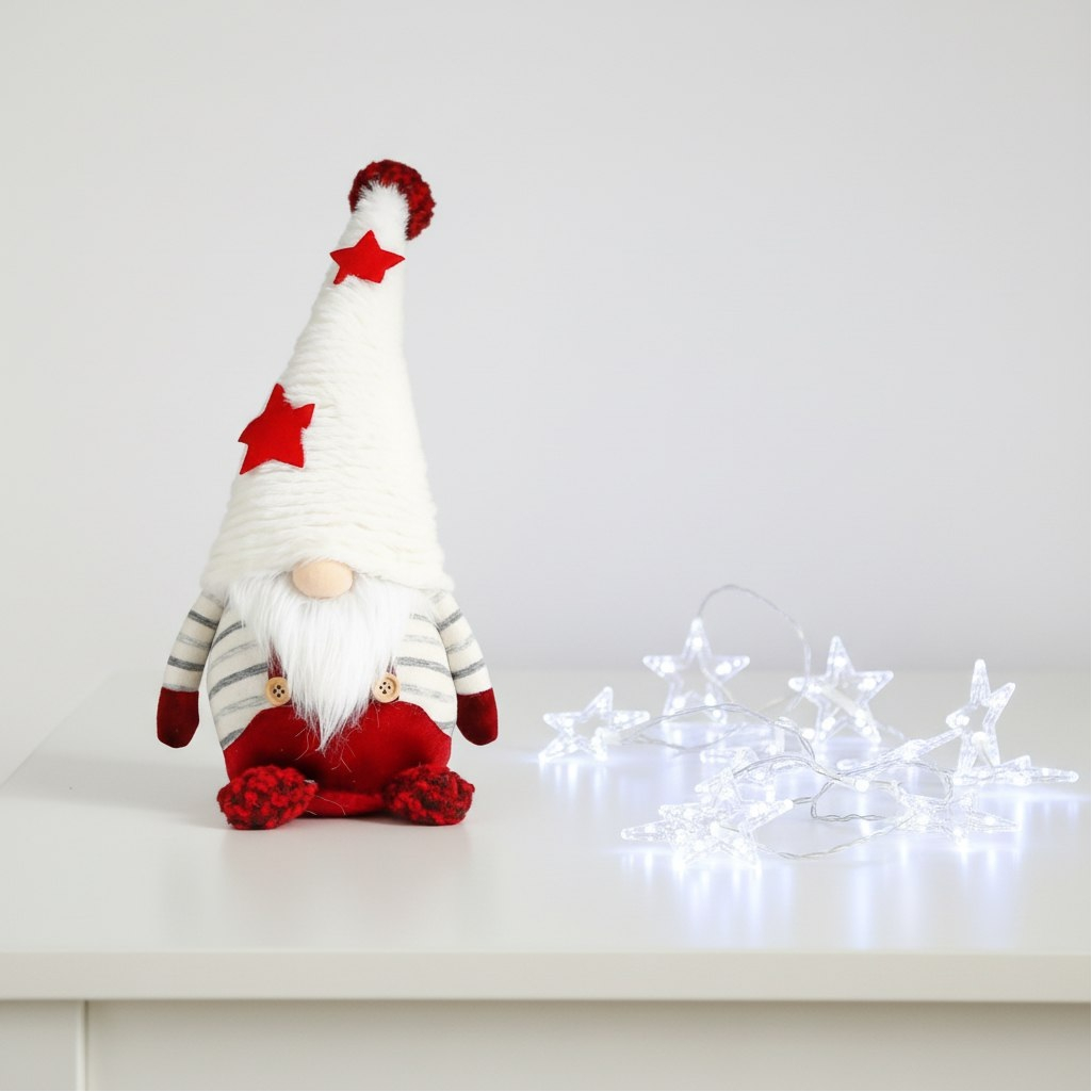 Кукла интерьерная Simaland 7575266, Дед Мороз в красном комбинезоне, 140х160х350 мм