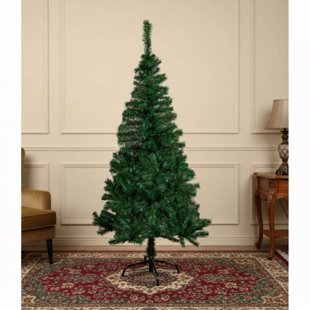 Ель декоративная Зимнее Волшебство, 280 веток, зеленая, высота 150 см