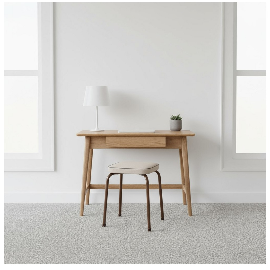 Табурет Nika Фабрик 5 203743, с мягким сиденьем, бежевый, 32x32х46.5 см