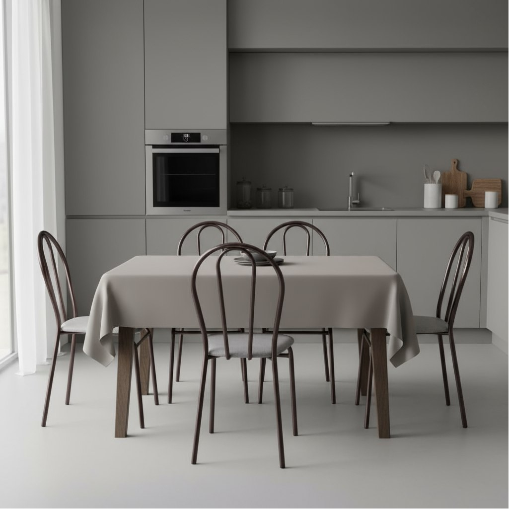 Стул New Victoria с мягким сиденьем, античная медь, серый, 35х38х87 см