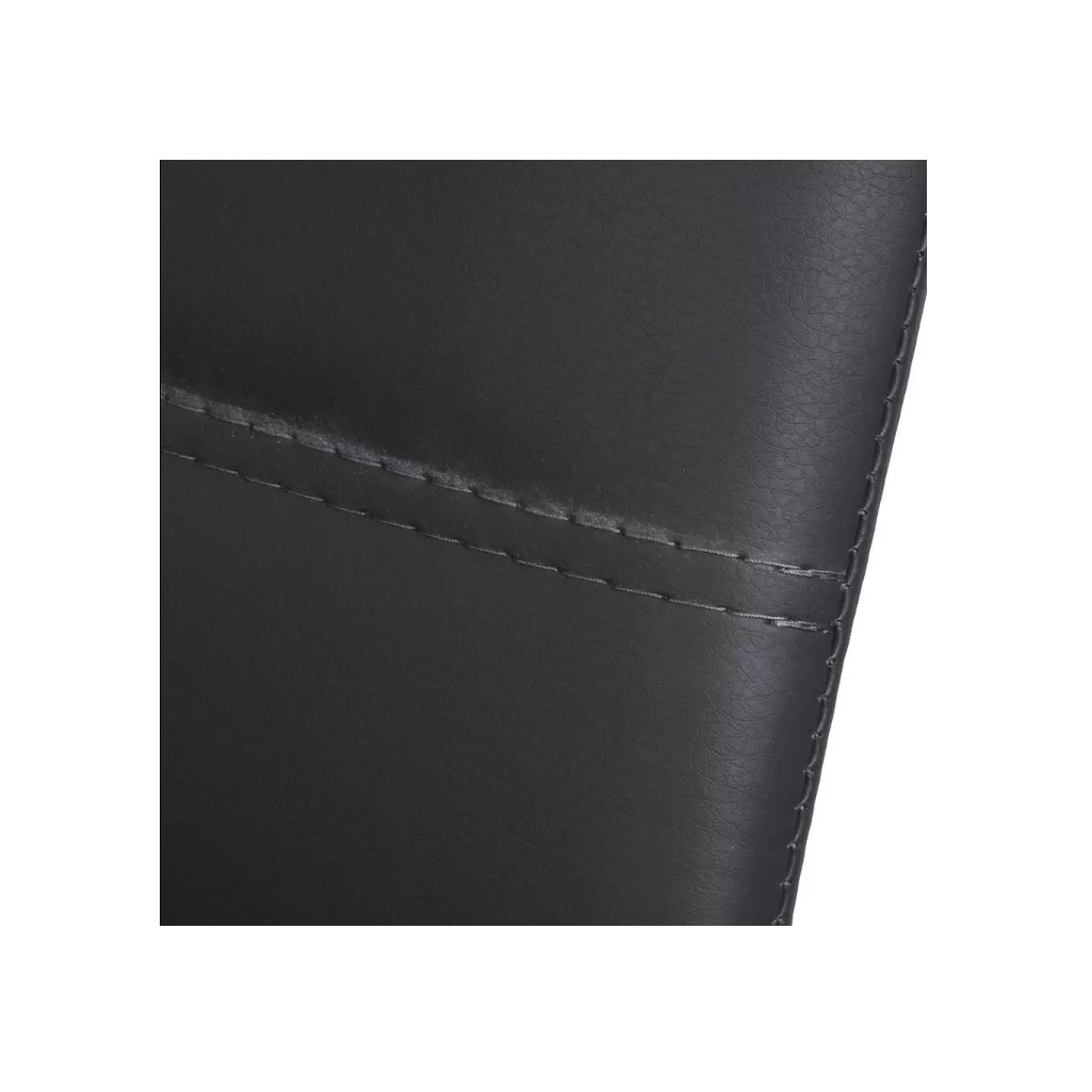 Стул Джокер 492468, 390х370х430 мм, темный графит на серебре, сиденье квадратное, на металлических ножках