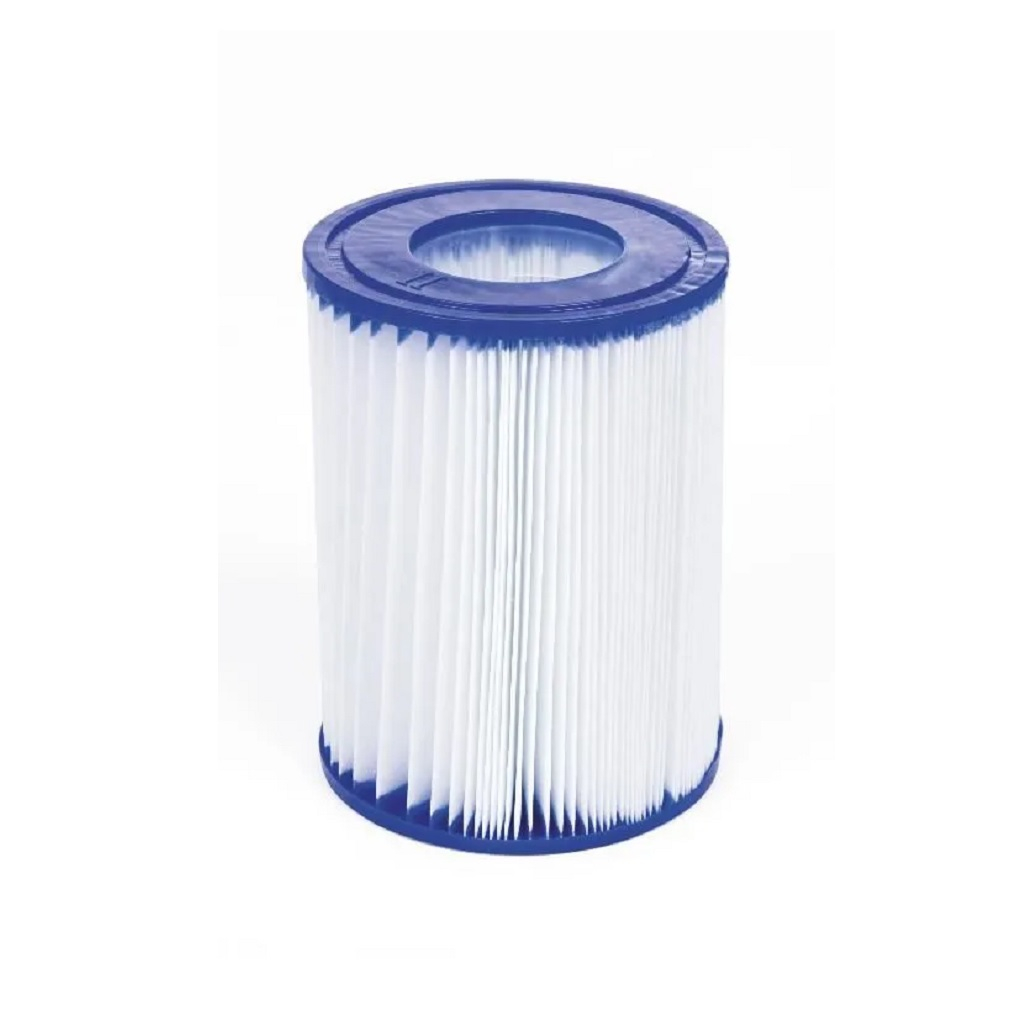 Бассейн каркасный Bestway Round Steel Pro Max, с фильтр-насосом и лестницей, серый, 100х366 см