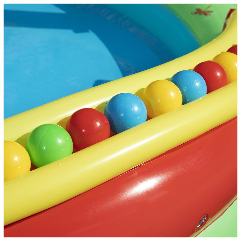 Игровой центр Bestway Playing Woods 53093, надувной, 10 мячей, 325 л, 130х199х295 см
