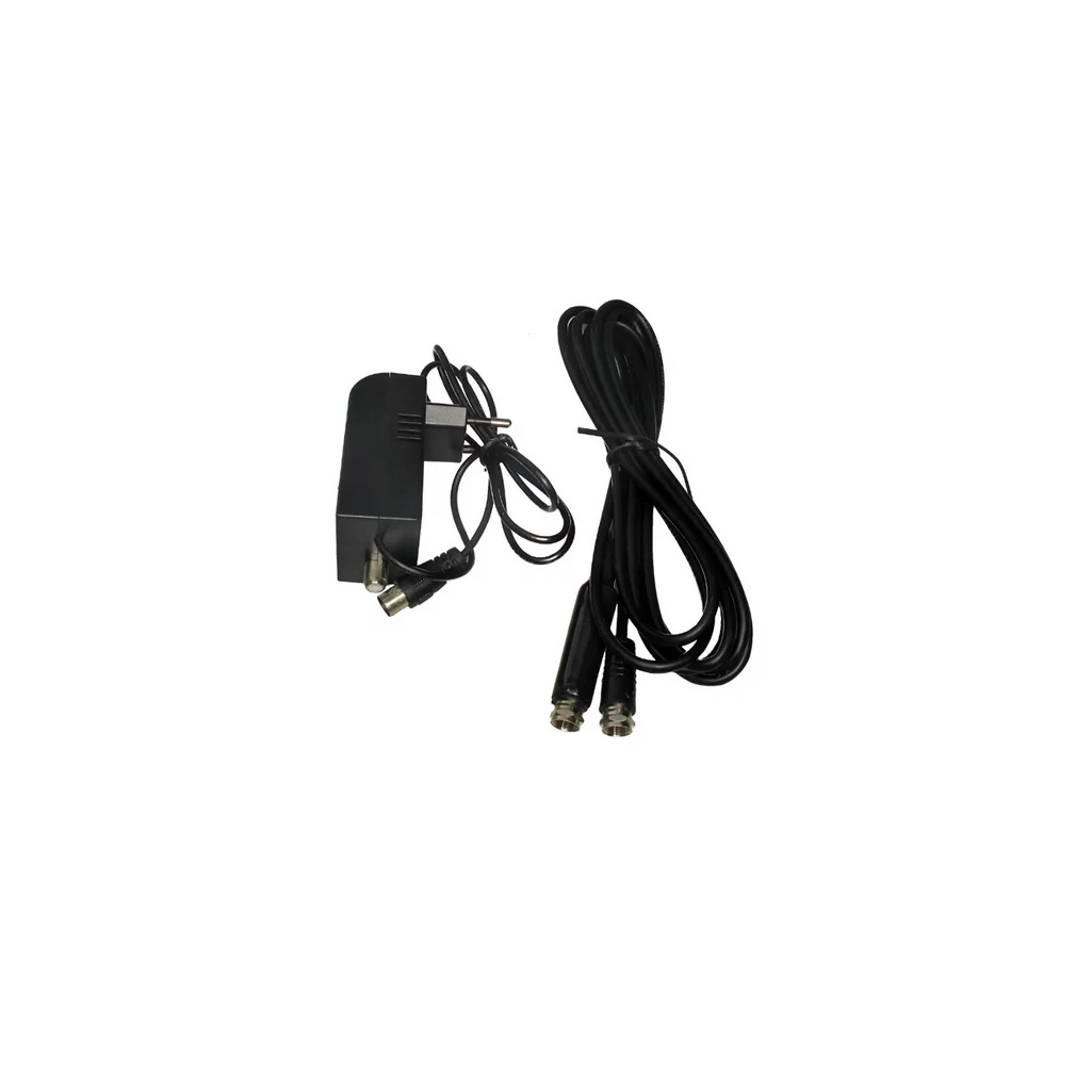 Антенна универсальная Вектор AR-034, активная, с усилителем DVB-T/T2, с питанием, на присоске