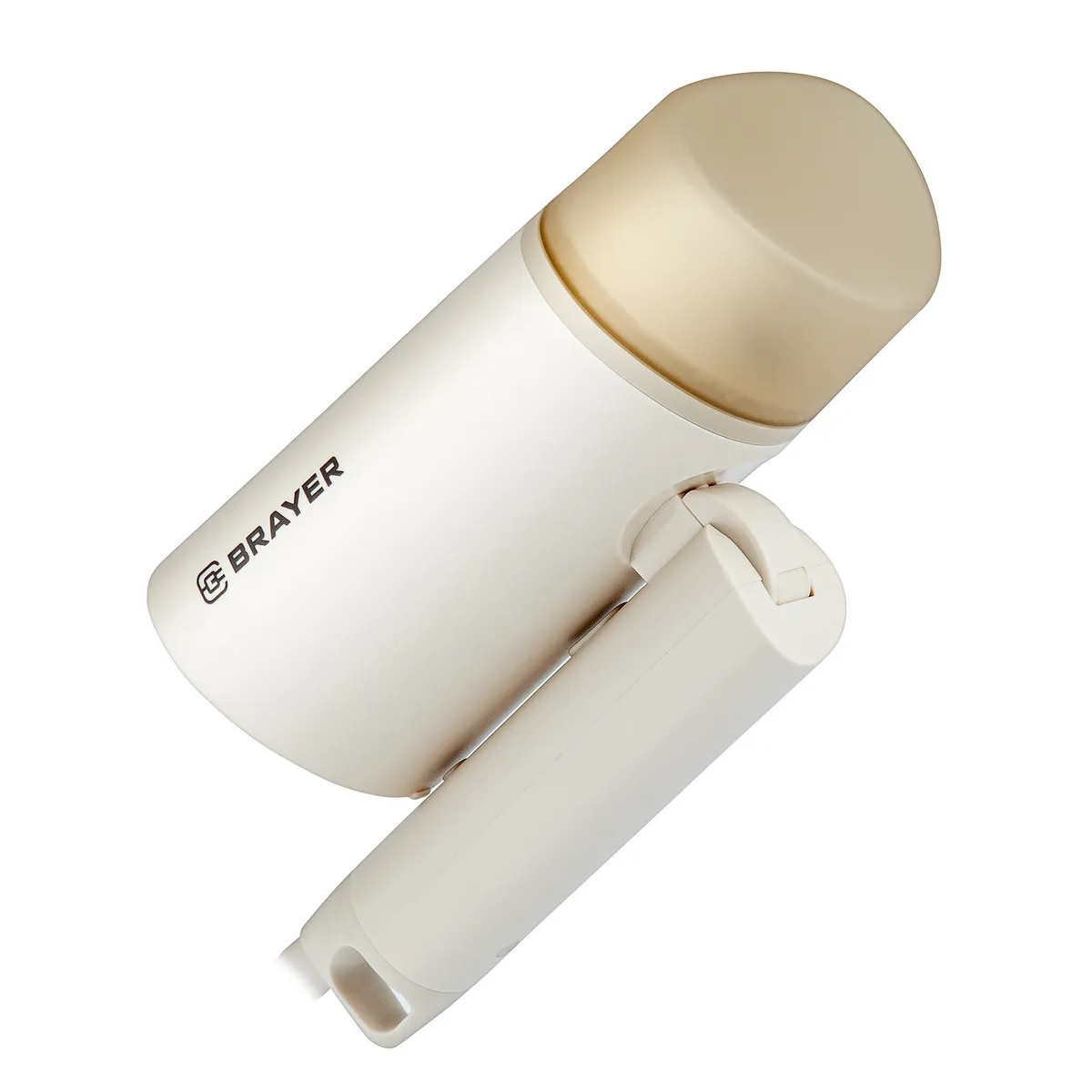 Отпариватель ручной Brayer 4130BR, 1200 Вт, пар 18 г/мин, 100 мл,  складная ручка, бежевый