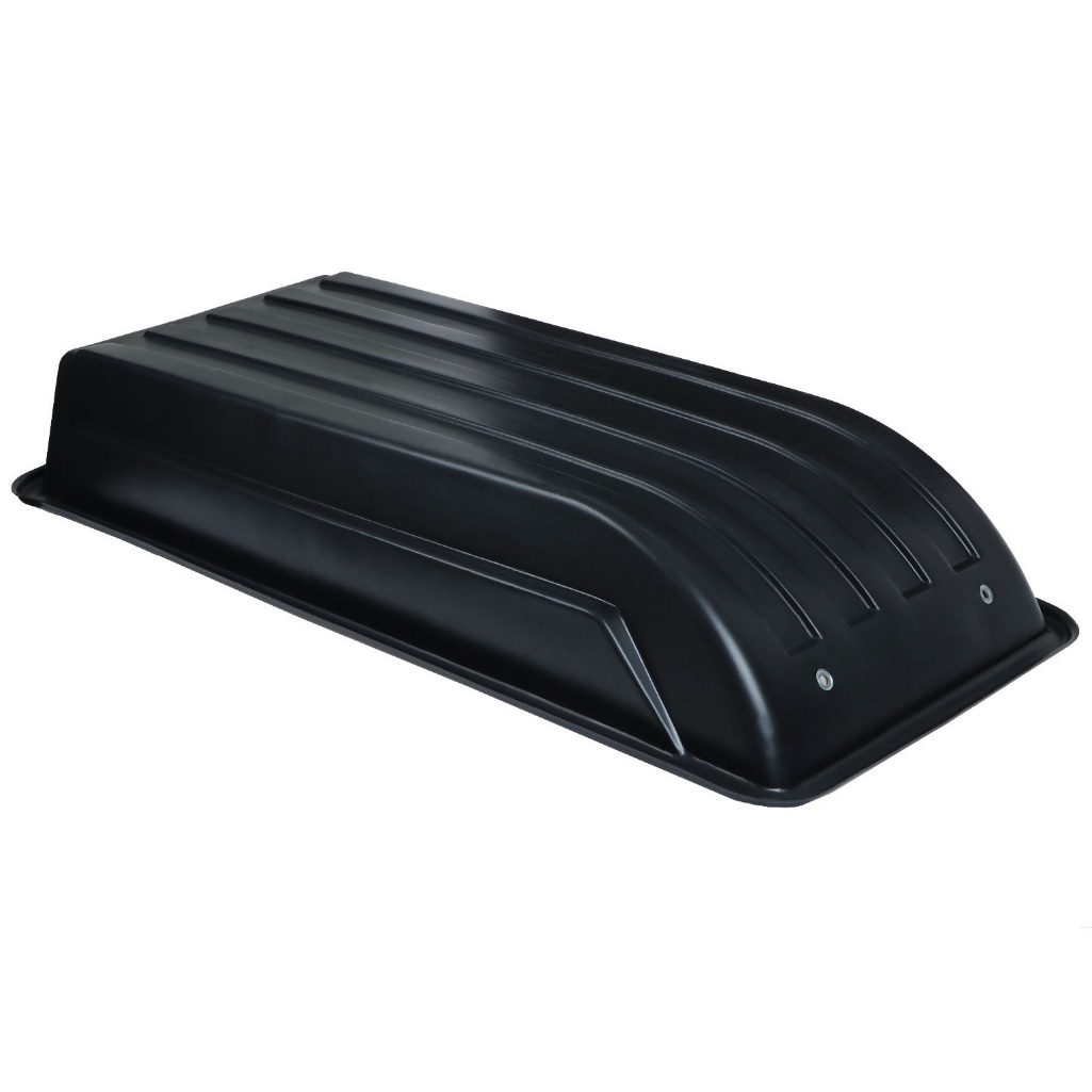 Сани-волокуша С-6 Рыбацкие, 250х730х1470 мм, пластиковые, с люверсами, черные 