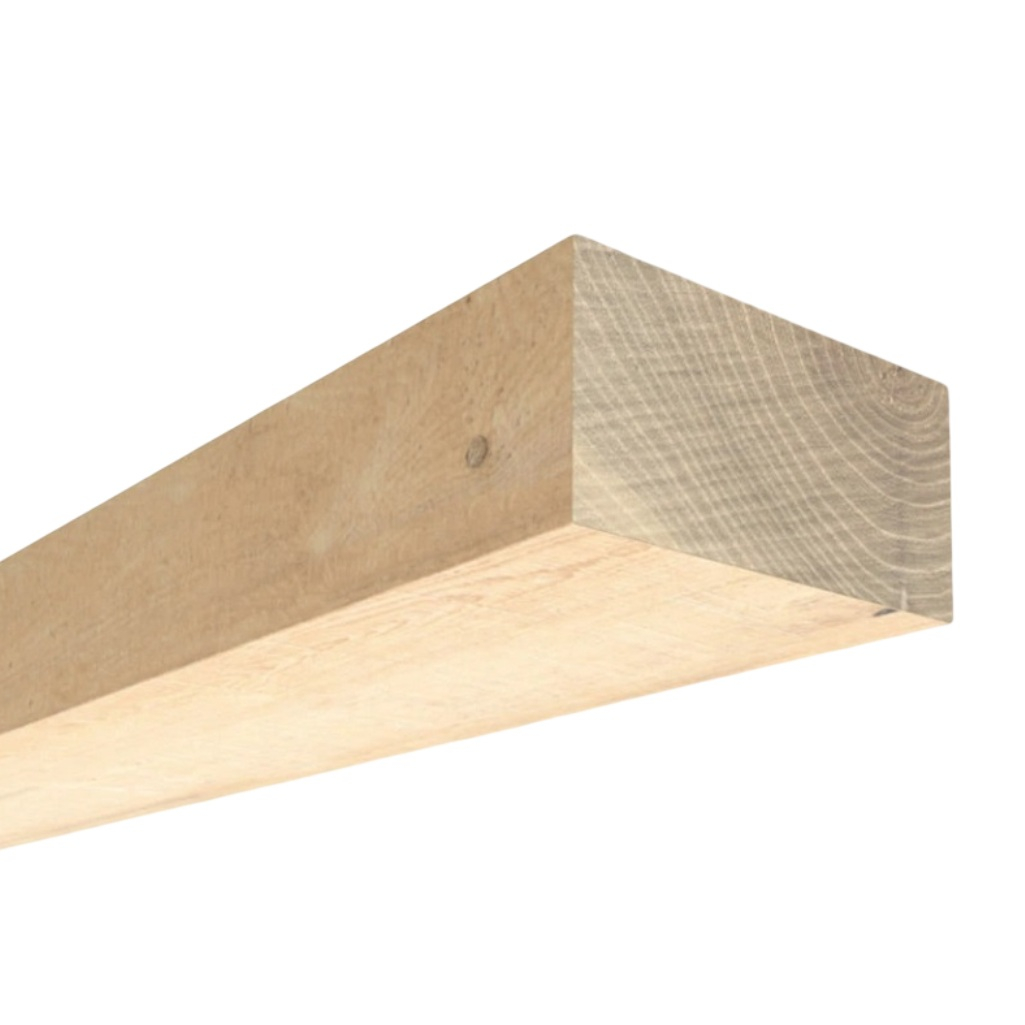 Брус обрезной, сорт 2, Хвойные породы 100х150х6000 мм, естественной влажности