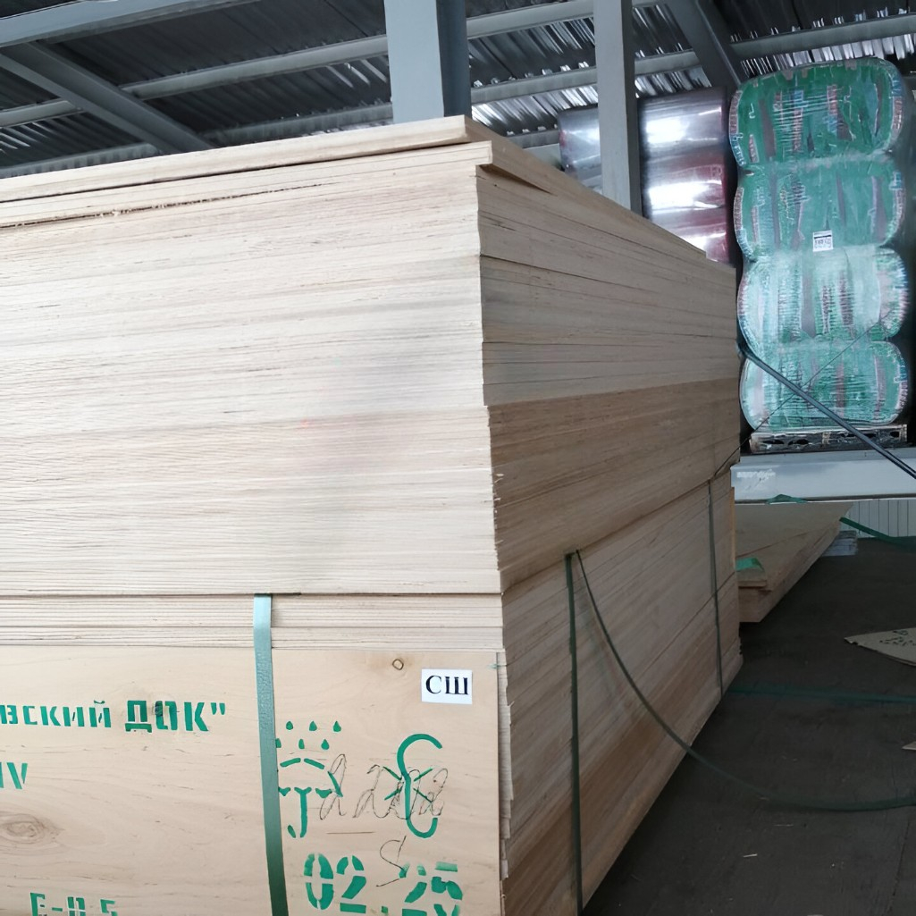 Фанера влагостойкая ФСФ, сорт 4/4, 6х1525x1525 мм, для внутренних и наружных работ