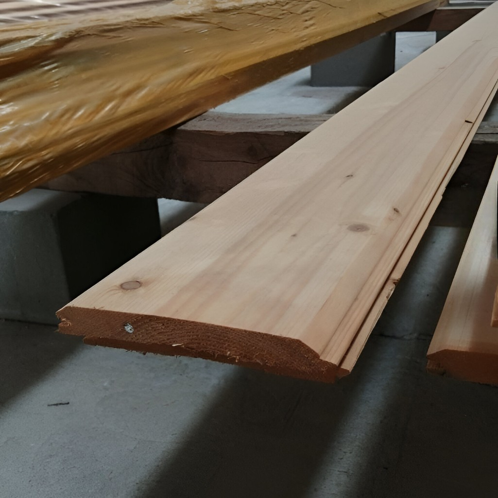 Имитация бруса, Сорт ВС, Хвоя, 16х136х4000 мм, в упаковке 1 штука