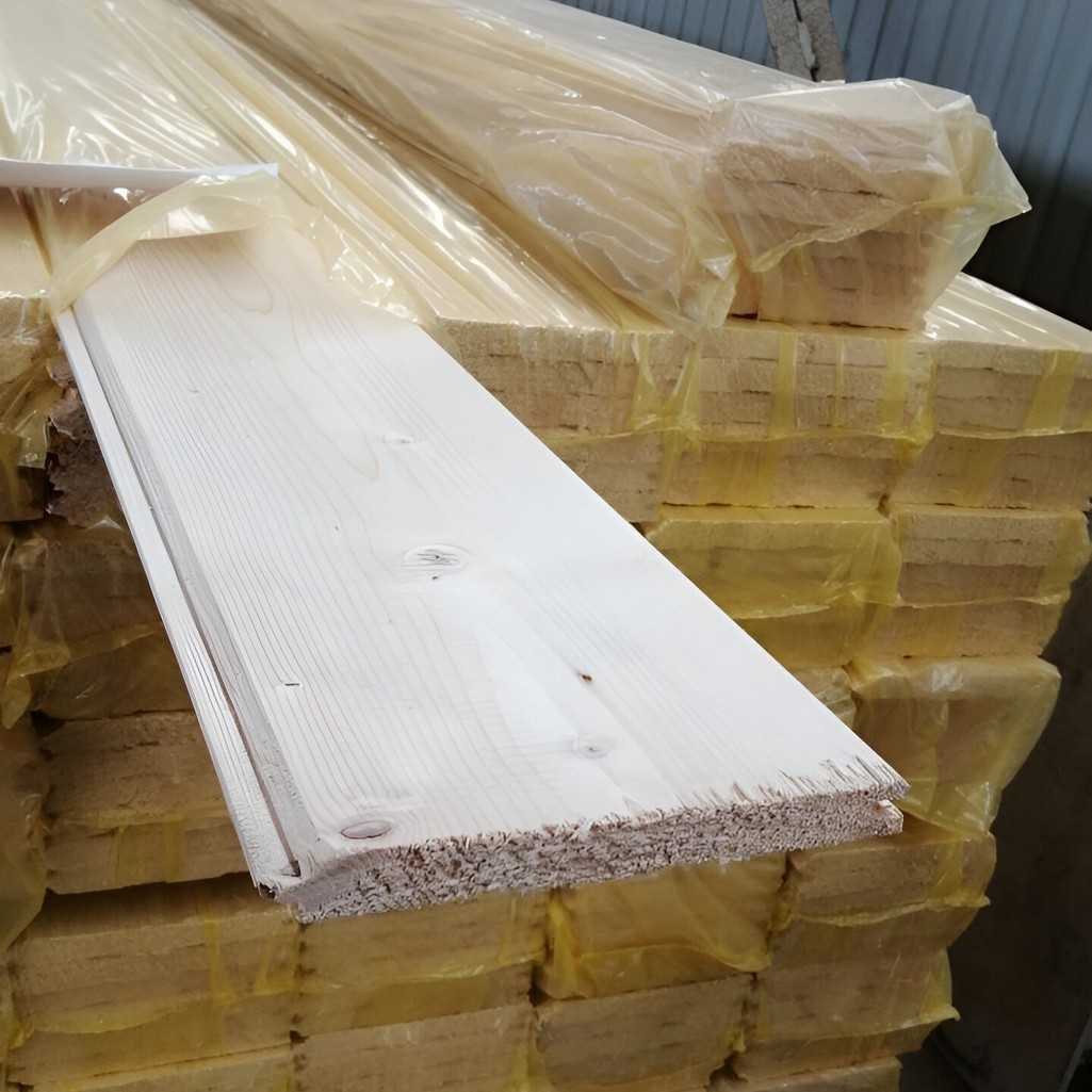 Имитация бруса, сорт АВ, Хвоя, 16х140х3000 мм, в упаковке 6 штук