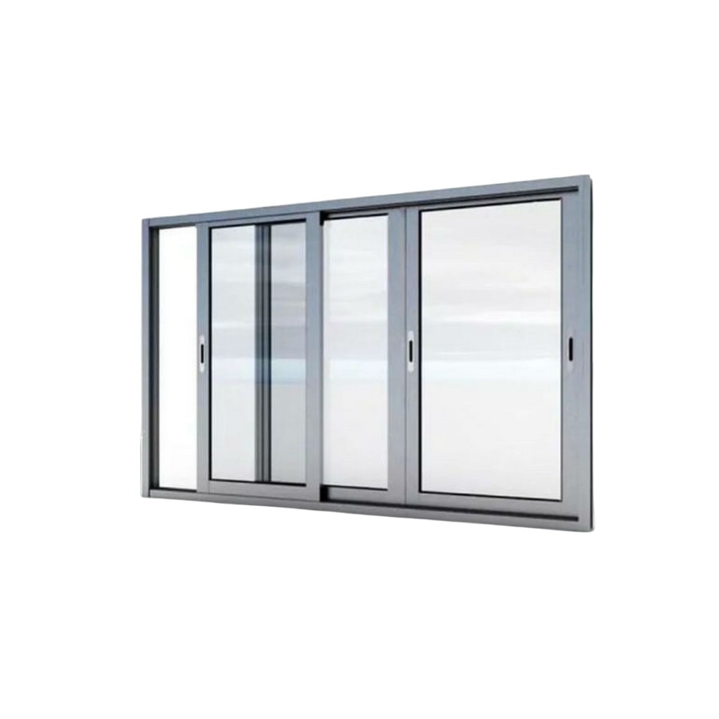 Раздвижная алюминиевая система Provedal С640, 1350х2100 мм, 3 створки, для холодного остекления, белый