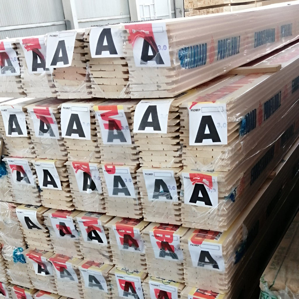 Евровагонка, сорт А, Хвоя, Архангельск 12.5х96х2400 мм, в упаковке 10 штук