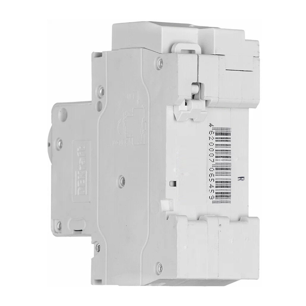 Выключатель автоматический дифференциальный DeKraft ДИФ-102, 16005DEK, 2п, C25А, 30мА  
