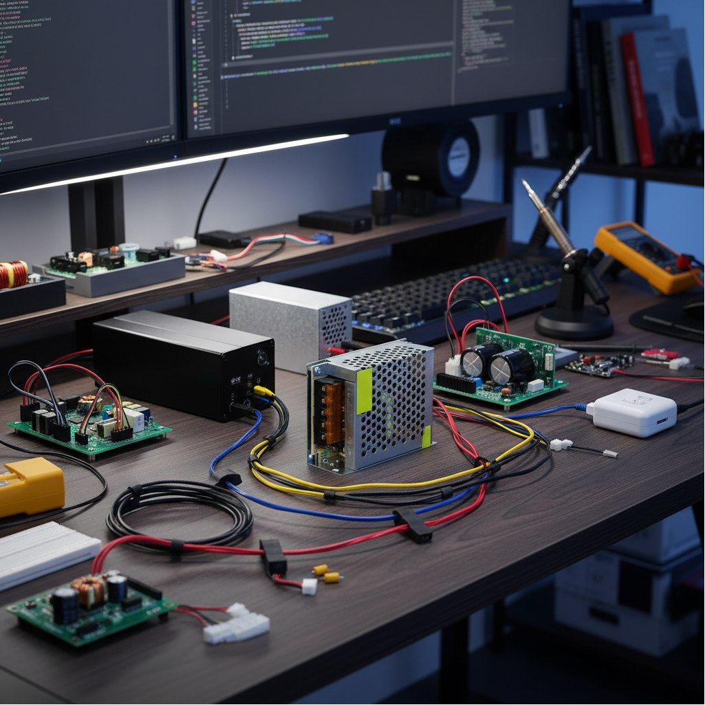 Блок питания Gauss Basic BT504, 12В, 75 Вт, IP20, для лент, модулей и линеек