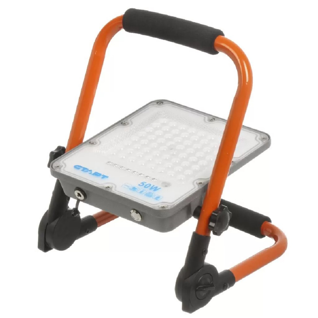 Прожектор светодиодный Старт, переносной, заряжаемый, 50 Вт, 6500 К, 4250 Лм, IP66