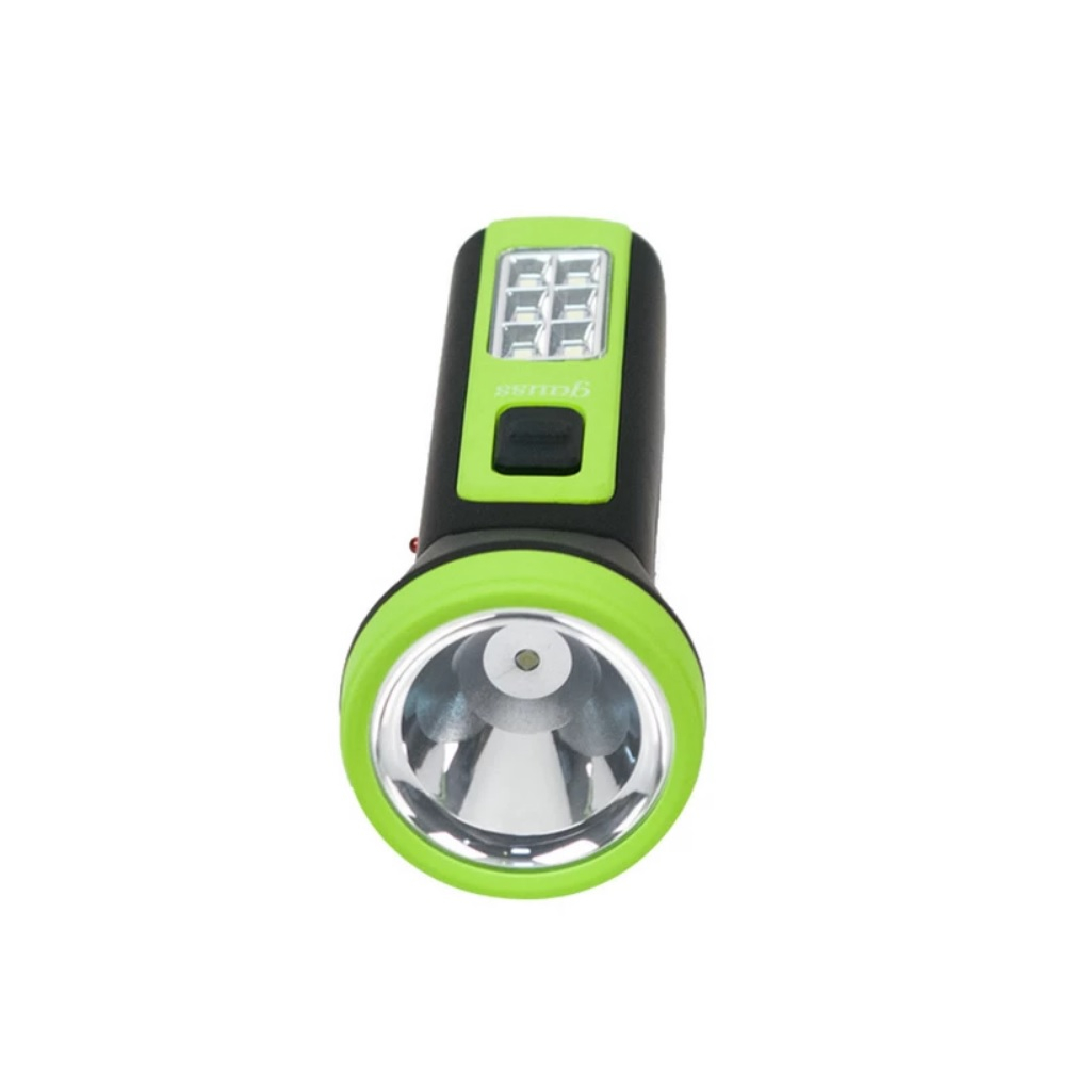 Фонарь аккумуляторный ручной Gauss GF102, 2 Вт, 100 Лм, 250 mAh, 2 режима, дальность действия 120 м, универсальный