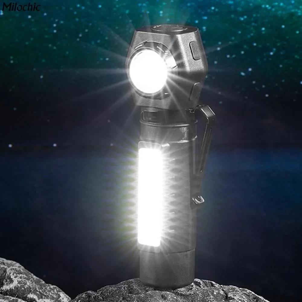 Фонарь светодиодный налобный Космос KOC508Lit, аккумуляторный, 3Вт LED+3Вт COB, 3 режима, USB Type-C