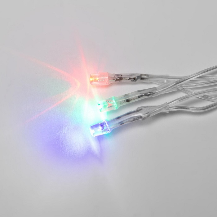 Гирлянда UNIEL ULD-B3010-200-DTA MULTI, 3м, 200 светодиодов, прозрачный провод