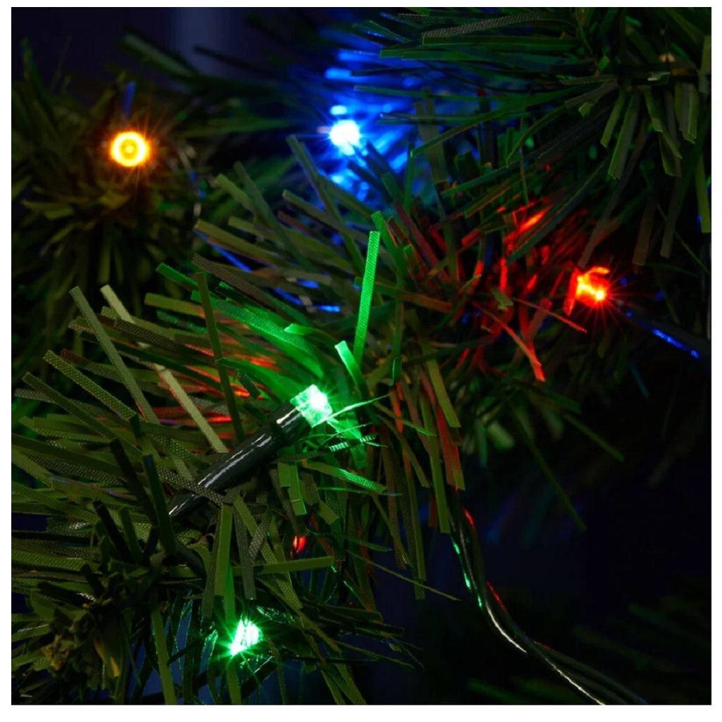 Гирлянда светодиодная Feron CL07 26782,	IP44, нить, Разноцветная, 40 м